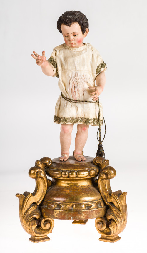 Niño Jesús de plomo.