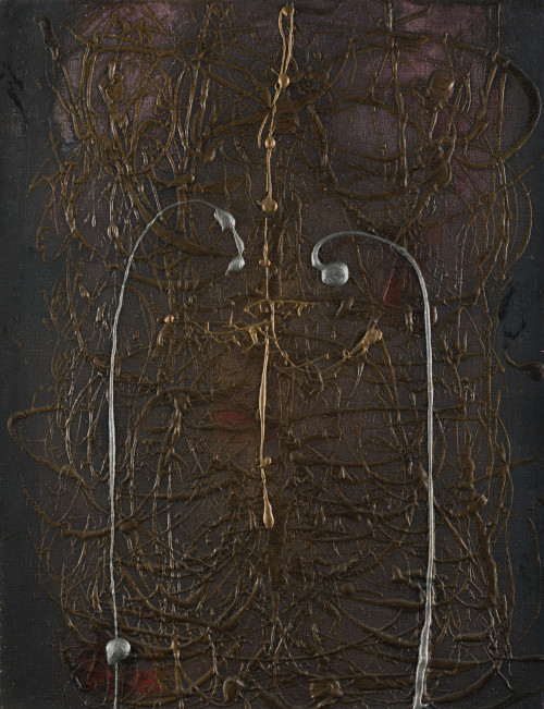 MODEST CUIXART, "Nº III", 1959, Técnica mixta sobre lienzo
