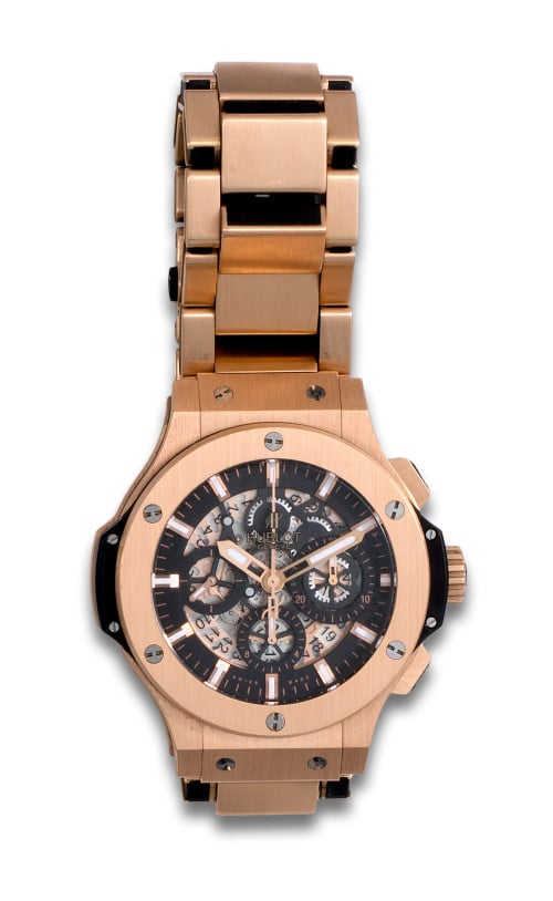 RELOJ DE PULSERA HUBLOT BIG BANG CHRONO EN ORO ROSA Y TITANIO