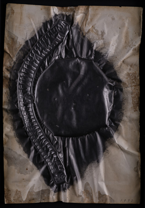 JAUME PLENSA SUÑE, "Sin título", 1992, Técnica mixta sobre 