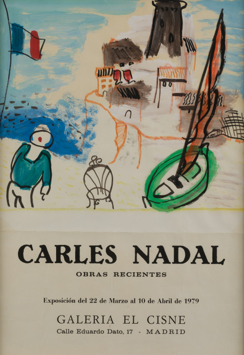 CARLOS NADAL, "Carles Nadal. Obras recientes", Gouache e im