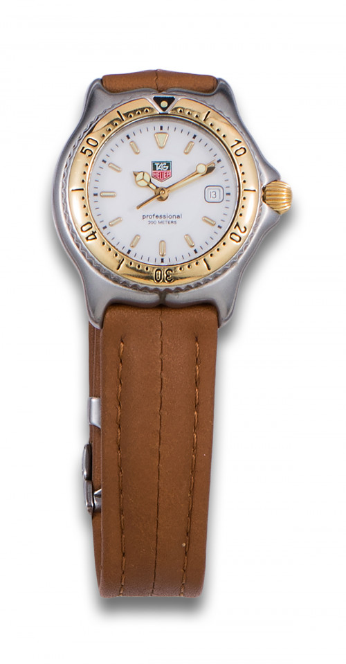 RELOJ DE PULSERA DE SENORA TAG HEUER PROFESSIONAL EN ACERO Y ORO