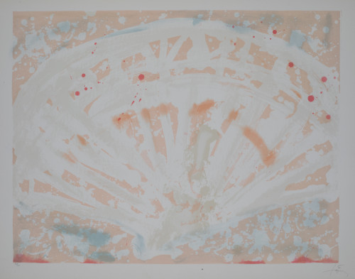 ANTONI TÀPIES, "Frègoli", 1969, Litografía