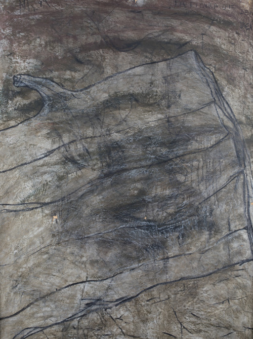 NOFRE FUSTER, "Figura que deja de existir", 1989, Técnica m