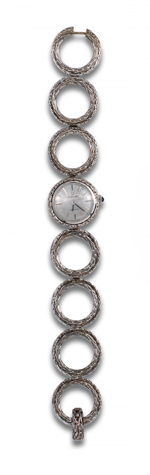 RELOJ DE PULSERA DE DAMA OMEGA DE VILLE EN ORO BLANCO