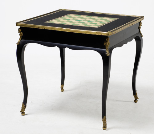 Mesa de juego de estilo Napoleón III, S.XX