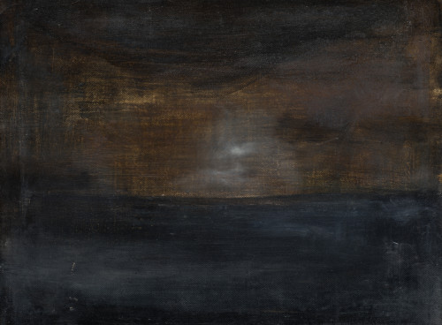 JUAN USLE, "Visión", 1989, Óleo sobre lienzo