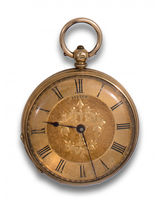 RELOJ DE BOLSILLO LEPINE, EN ORO AMARILLO