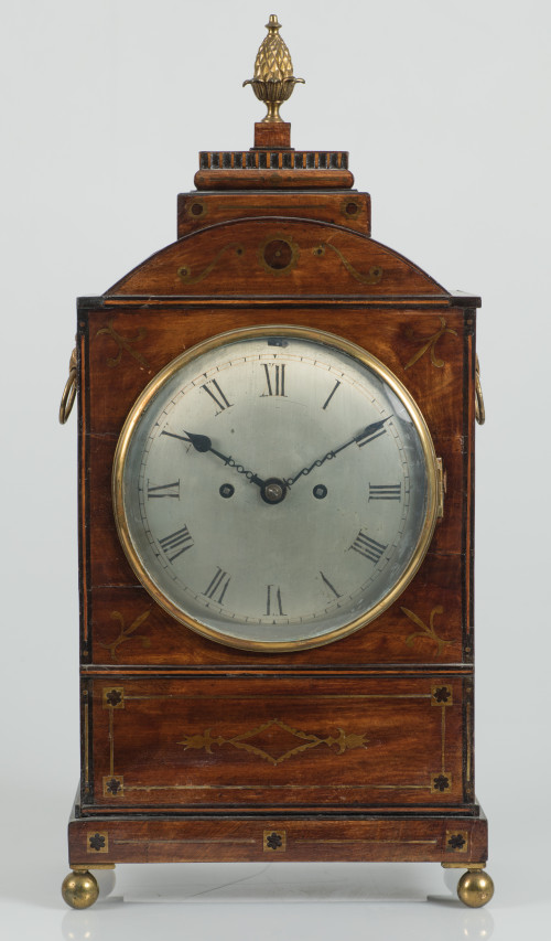 Reloj bracket victoriano firmado Dent, Inglaterra, segunda 