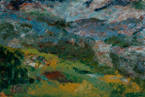 NELSON ZÚMEL, "Paisaje (abstracción)", 1991