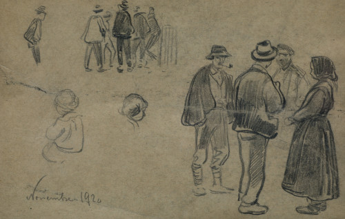 MARIANO BARBASÁN LAGUERUELA, "Campesinos de Anticoli Corrad