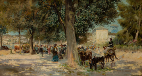 MANUEL BERNARDINO RUIZ SANCHEZ MORALES, "Dia de feria", Óle
