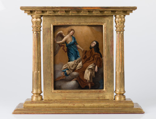 ESCUELA ITALIANA, "Magdalena penitente" / "Éxtasis de santa