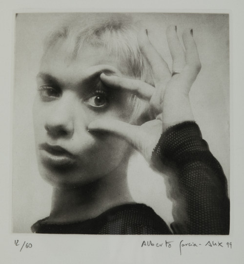 ALBERTO GARCÍA-ALIX, "Velo", 1999, Heliograbado