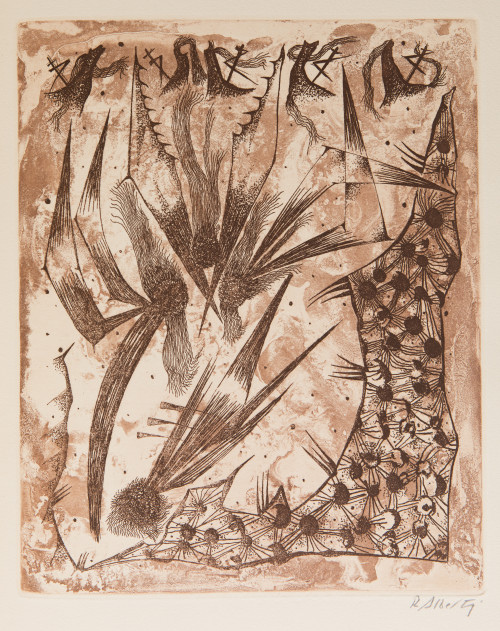 RAFAEL  ALBERTI , "Romancero gitano", 1977, 19 aguafuetes