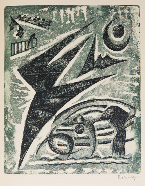 RAFAEL  ALBERTI , "Romancero gitano", 1977, 19 aguafuetes