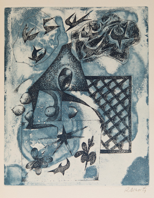 RAFAEL  ALBERTI , "Romancero gitano", 1977, 19 aguafuetes