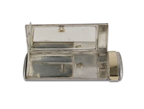 VANITY CASE DE PLATA Y ORO FIRMADA POR GUCCI 