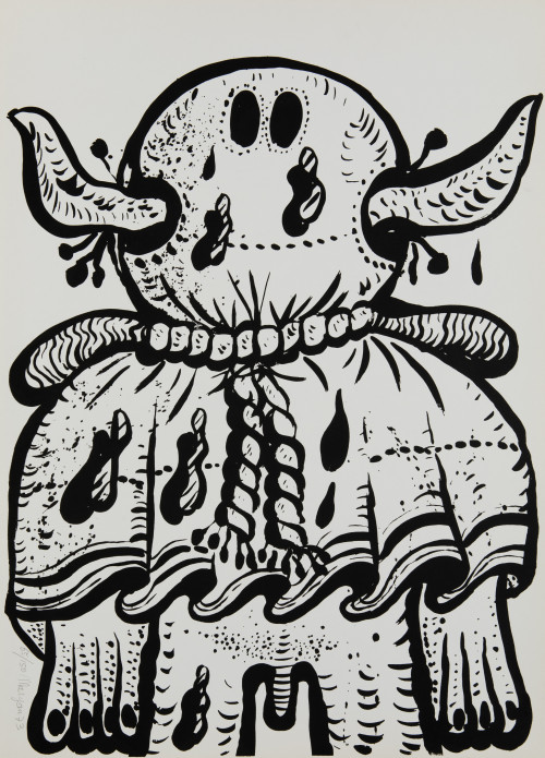 MARYAN PINCHAS , "Sin título", 1973, 5 serigrafías sobre pa