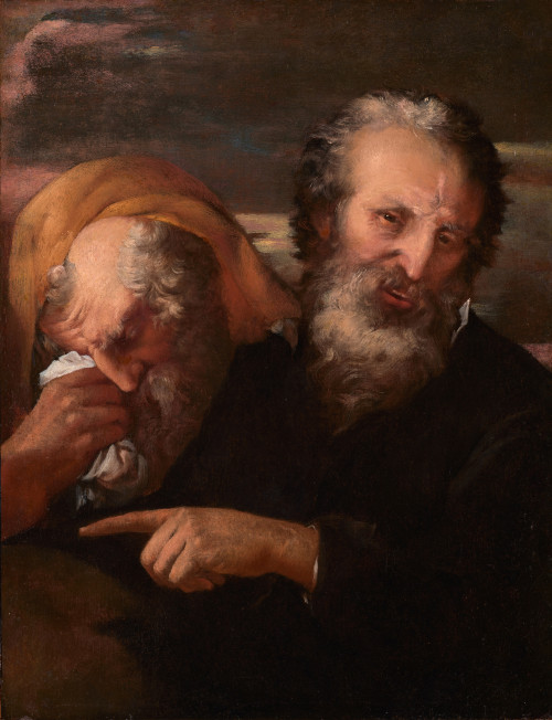 PIETRO MUTTONI, llamado PIETRO DELLA VECCHIA, Demócrito y Heráclito