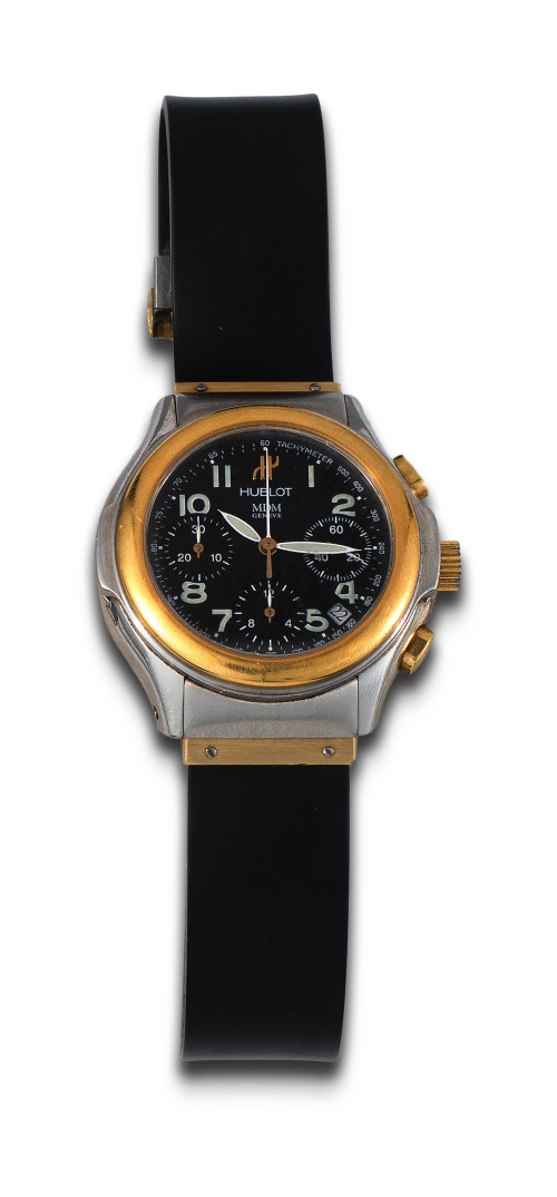 RELOJ DE PULSERA HUBLOT CHRONO EN ACERO Y ORO