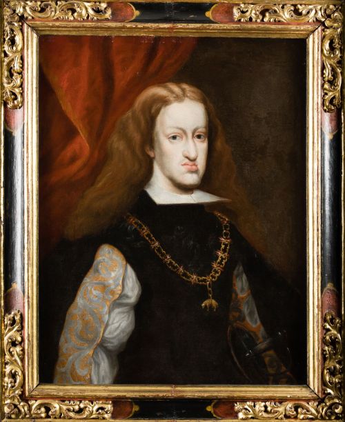 SEGUIDOR DE JUAN CARREÑO DE MIRANDA, "Retrato de Carlos II"