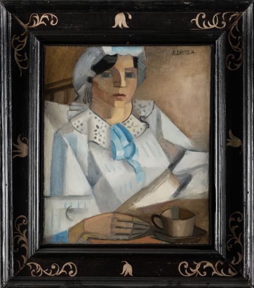 ANDRÉ LHOTE, “La malade”, 1914 , Óleo sobre lienzo