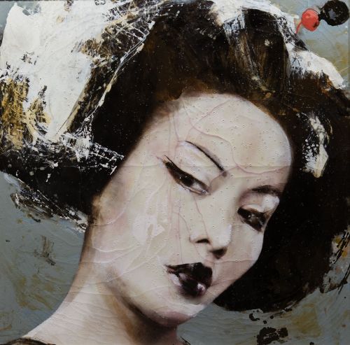 LITA CABELLUT, “Dried Trier 34”, 2013, Técnica mixta sobre 