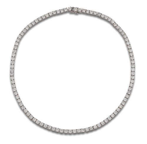 RIVIERE DE DIAMANTES CON UN PESO APROXIMADO DE 29 CT. ESTIM