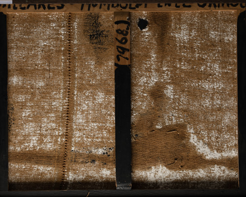 MANUEL MILLARES, "Humboldt en el Orinoco", 1968, Técnica mi