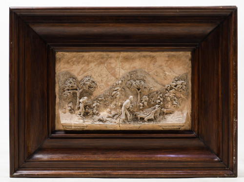 ESCUELA SEVILLANA, SEVILLIAN SCHOOL (19th century) "Fight o