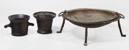 Two large mortars, Spain, 17th century and later