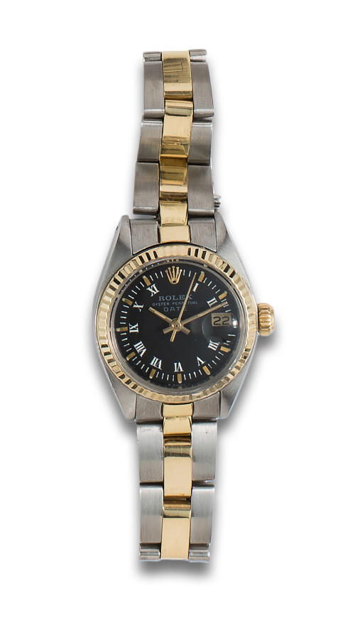 RELOJ DE PULSERA DE SEÑORA ROLEX OYSTER PERPETUAL DATE, EN 