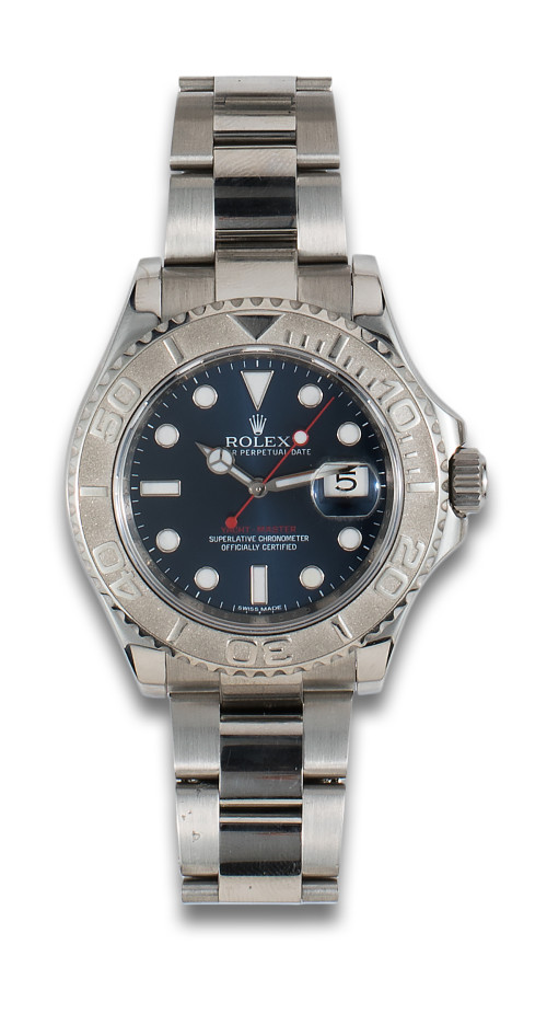 RELOJ DE PULSERA ROLEX OYSTER PERPETUAL DATE YACHT MASTER EN ACERO