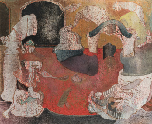 JORGE VIDAL, "Sin título", Óleo sobre lienzo