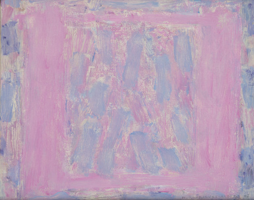 MIGUEL RODRIGUEZ ACOSTA, "Canto Rosa", 2005, Óleo sobre lie