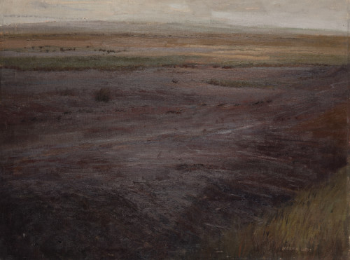 JOAQUIN SAENZ, "Río tinto", 1973, Óleo sobre lienzo