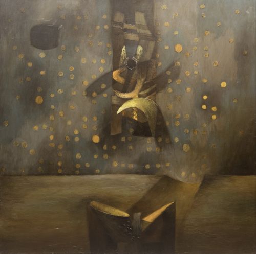 FERNANDO DE SZYSZLO, "Noche estrellada (XIII)", 1979, Óle