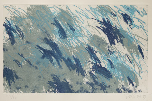 JORDI TEIXIDOR, "Sin título", 1985, Litografía sobre papel