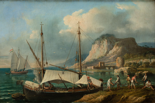 ESCUELA HOLANDESA, DUTCH SCHOOL (Late 18th century - 19th c