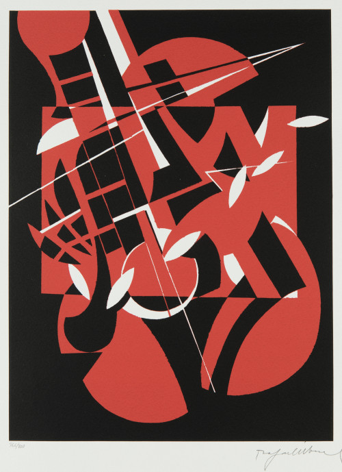 RAFAEL  ÚBEDA PIÑEIRO, "Arpegios", 2006, Serigrafía sobre p