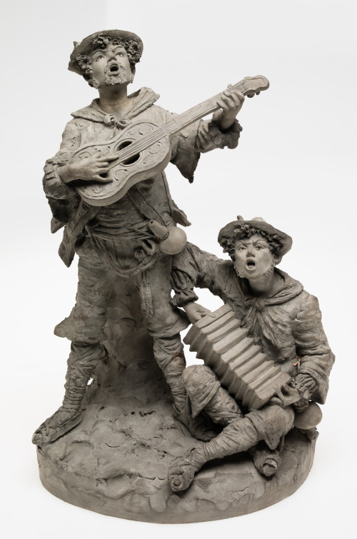 Clay group "Troubadours"