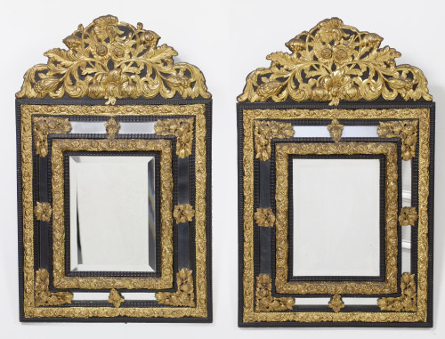 Pair of mirrors following Dutch models from the 17th centur