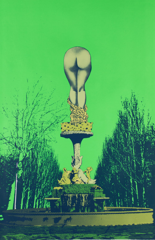 EDUARDO ÚRCULO, “Podicis Monumentalia”, 1977, 9 serigrafías