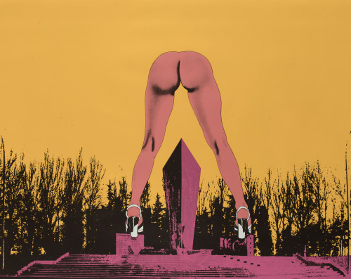 EDUARDO ÚRCULO, “Podicis Monumentalia”, 1977, 9 serigrafías