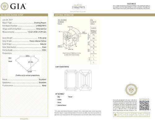 Diamante (origen: Sudáfrica) certificado por GIA - 21856278