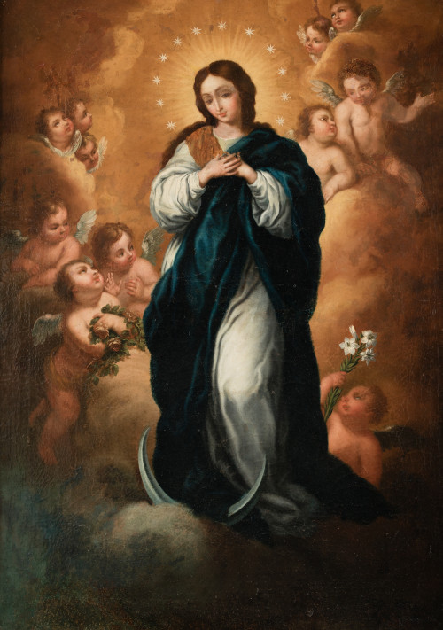 SEGUIDOR DE BARTOLOMÉ ESTEBAN MURILLO, "Inmaculada Concepci