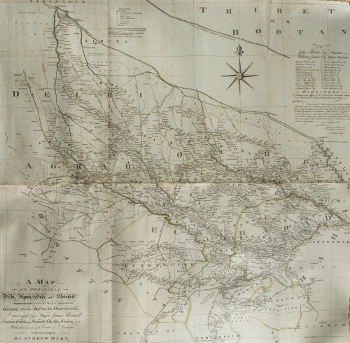 ANDREW DURY, "Mapa del Imperio Británico en el sudeste asiá
