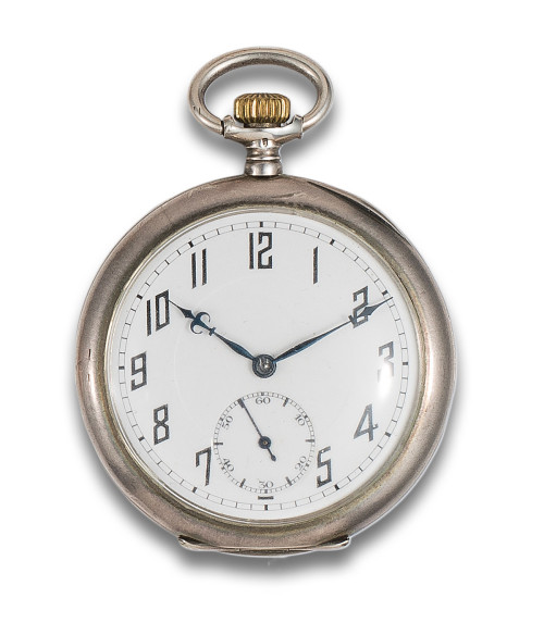 RELOJ DE BOLSILLO LEPINE VACHERON EN PLATA