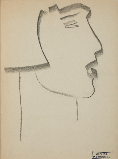 PAUL FROGNIER, PAUL FROGNIER Belgium (1914) / (1996) "Face"